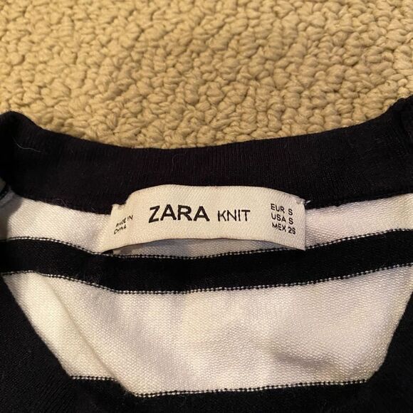 Zara striped sweater SMALL - Picture 4 of 4